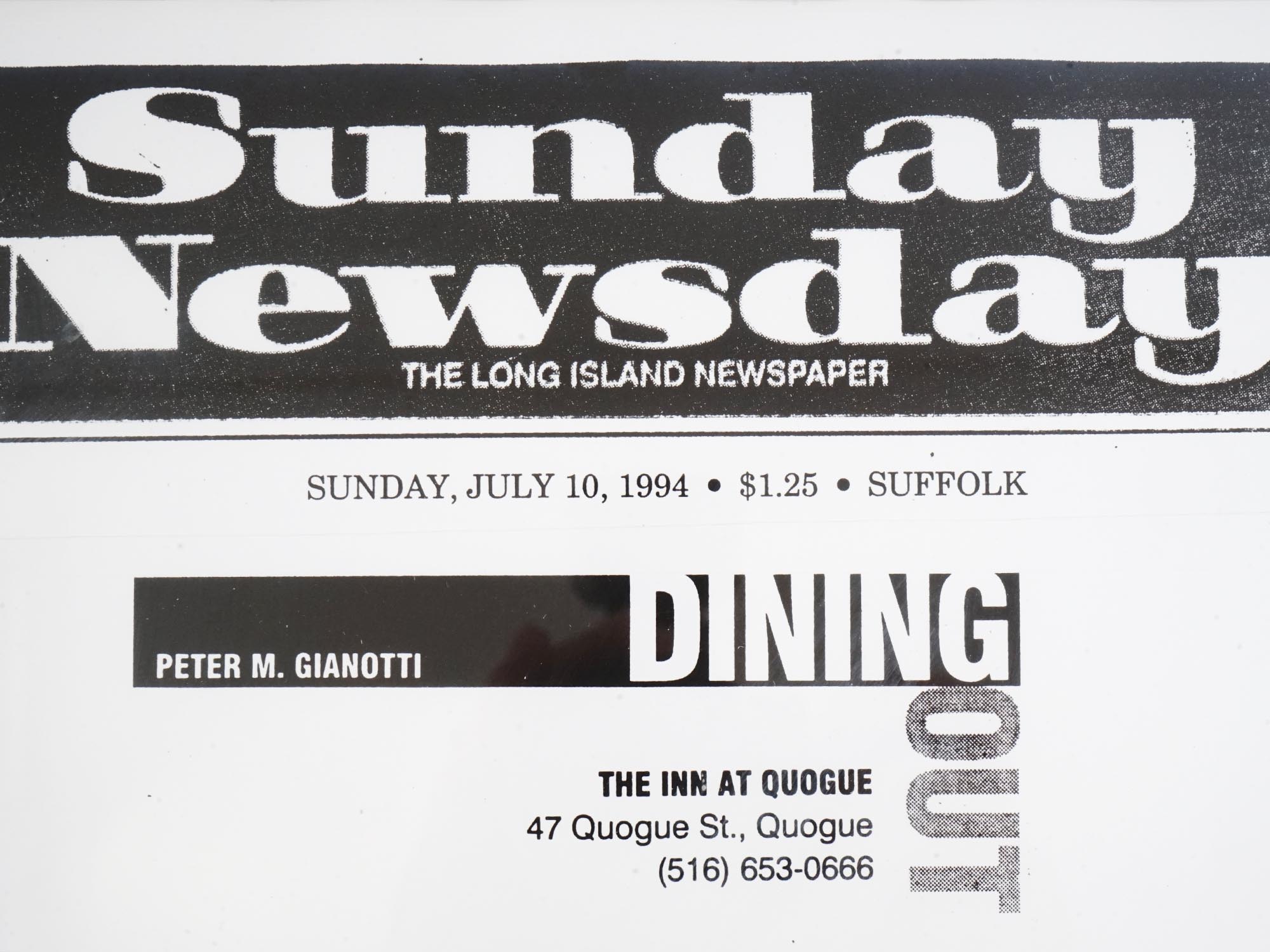 DIZZY GILLESPIE POSTER AND SUNDAY NEWSDAY CUT OUT PIC-4
